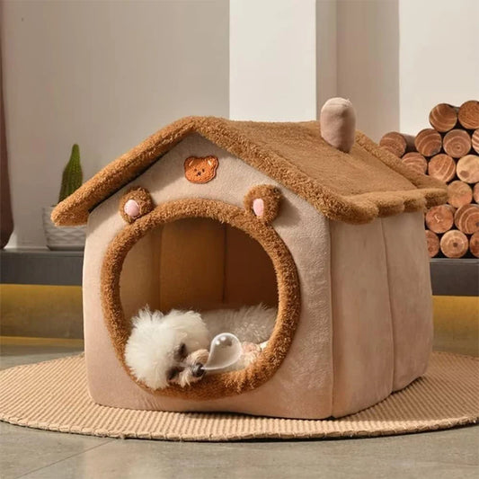 Foldable Pet House Removable Washable