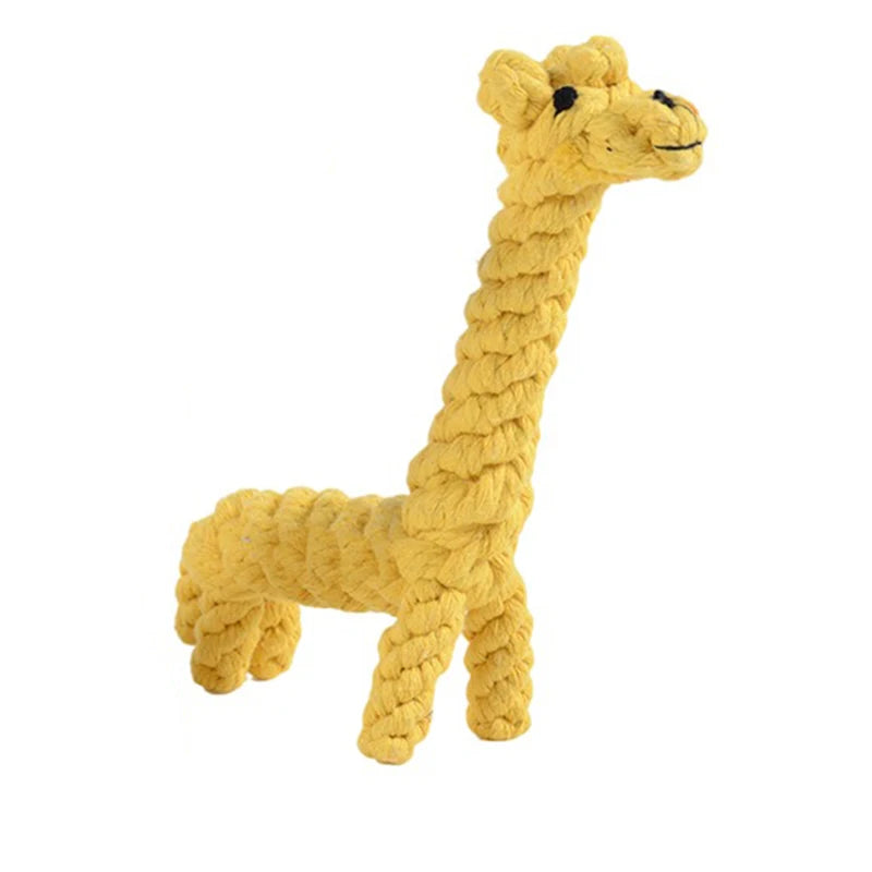 Cartoon Animal Dog Chew Toys