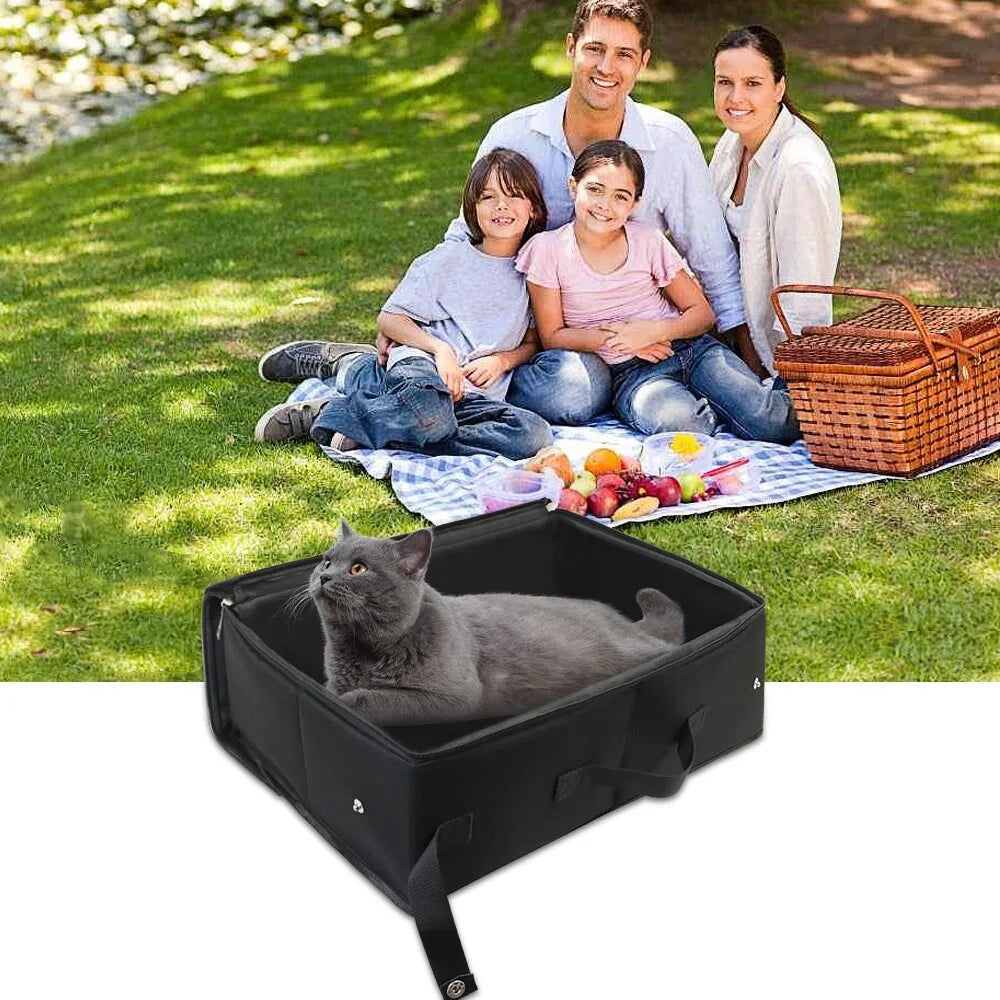Outdoor Foldable Cat Litter Box