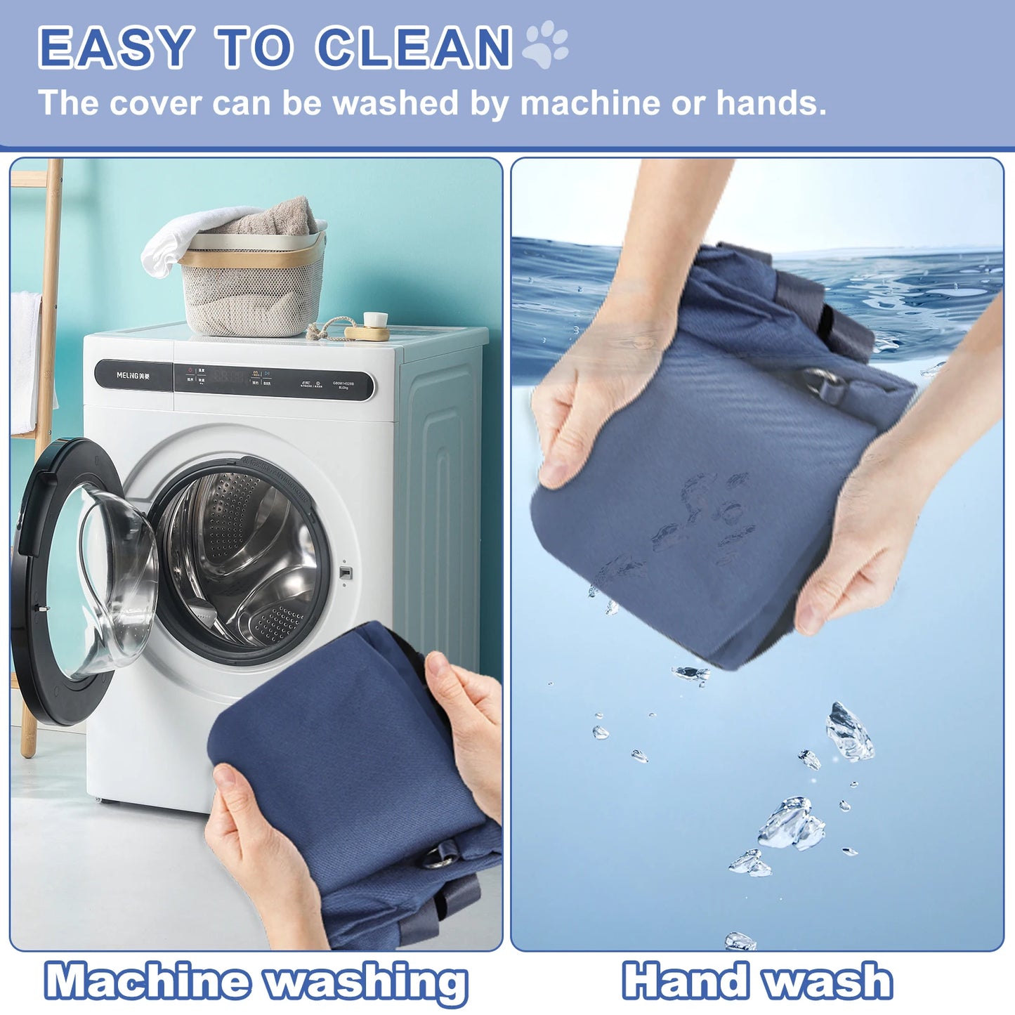 Pet Car Seat Travel Safety Bed Detachable