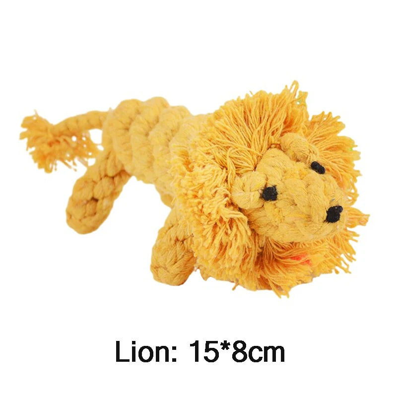 Cartoon Animal Dog Chew Toys
