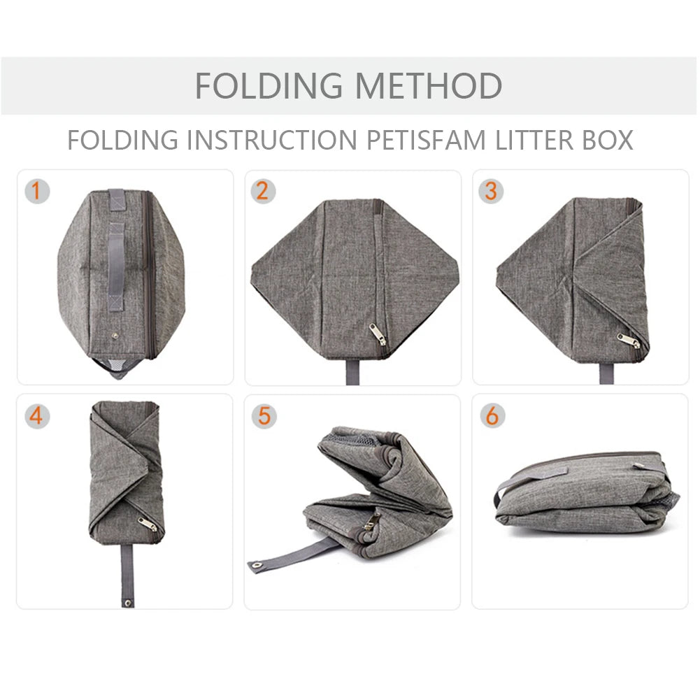 Foldable Outgoing Cat Bedpans