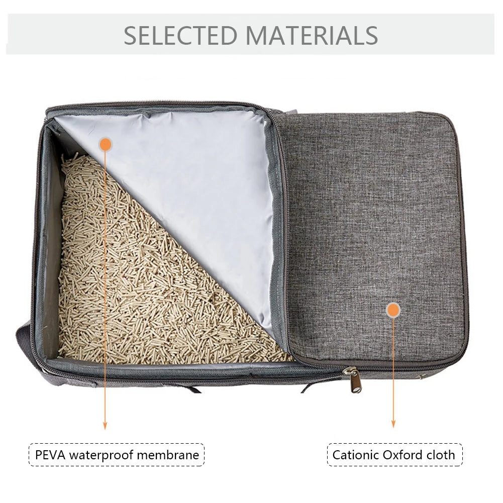 Foldable Outgoing Cat Bedpans