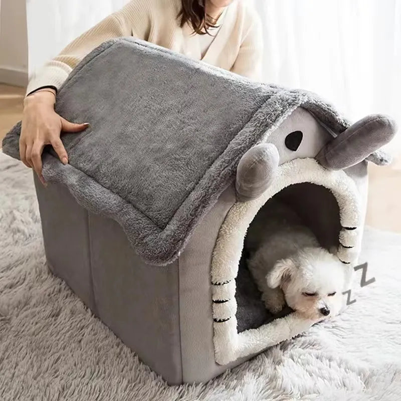 Foldable Pet House Removable Washable