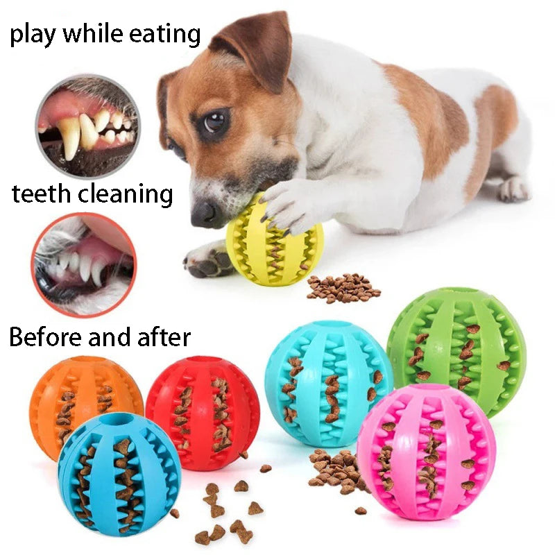 Natural Rubber Pet Chew Toys/Tooth Cleaning