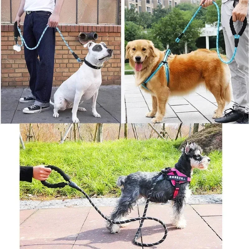 Reflective Leash for Big Small Medium Dog
