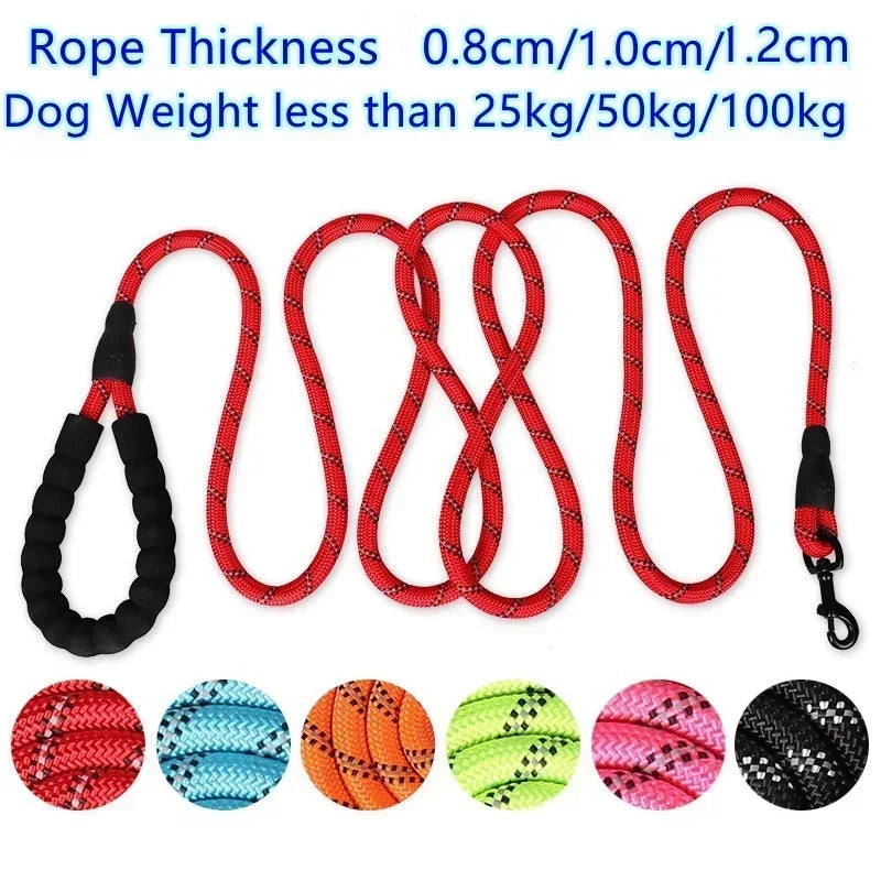 Reflective Leash for Big Small Medium Dog