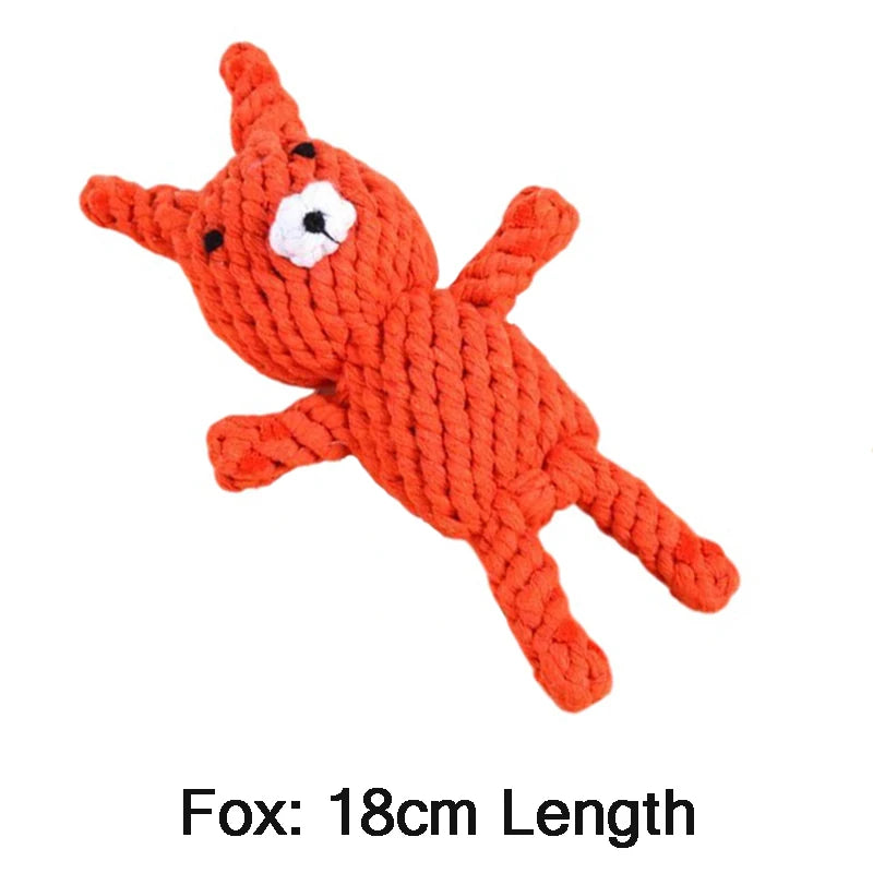 Cartoon Animal Dog Chew Toys