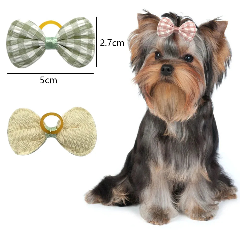 50/100PCS Hair Bows For Dogs