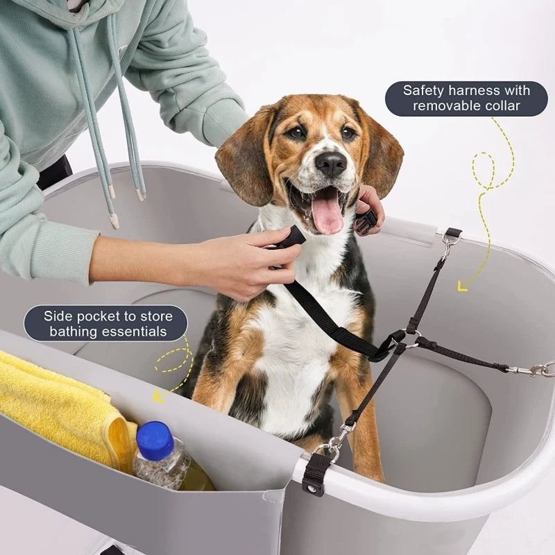Portable  Bathtub Foldable Elevatable Pet Supplies