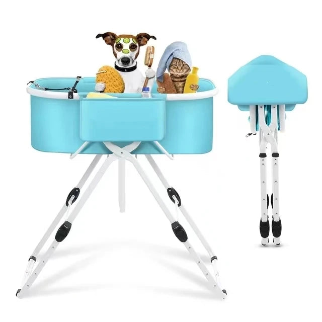 Portable  Bathtub Foldable Elevatable Pet Supplies